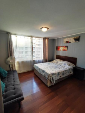 Gran Santiago Apart ESTUDIO 1 AMBIENTE, 1 DORMITORIO, SOFA CAMA GRANDE, BAÑO PRIVADO, COCINA ELECTRICA, SMARTTV, NETFLIX WIFI